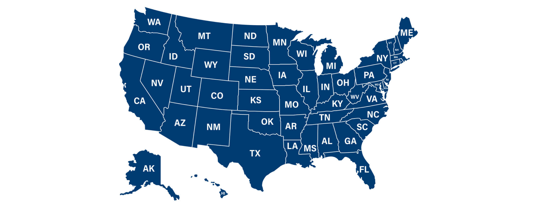 Click your state to get started